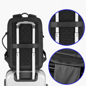 Многофункциональный водонепроницаемый рюкзак с USB-подключением. Užsisakykite Trendai.lt 25