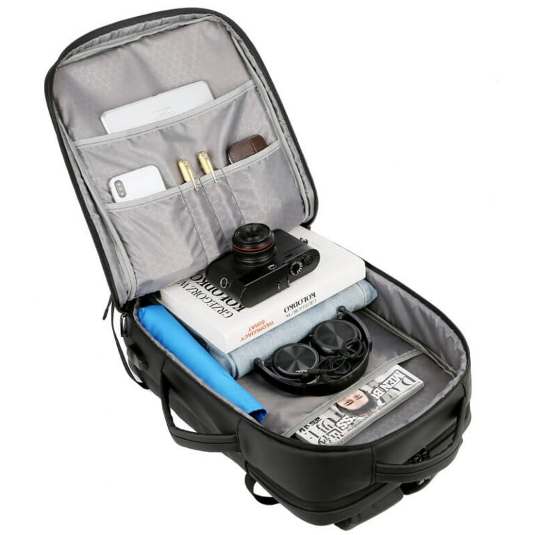 Многофункциональный водонепроницаемый рюкзак с USB-подключением. Užsisakykite Trendai.lt 9