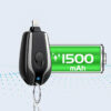 Портативное мини-зарядное устройство-брелок Power Bank 1500 мАч iphone/USB-C Užsisakykite Trendai.lt 38