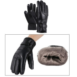 Кожаные перчатки с электрическим подогревом Užsisakykite Trendai.lt 22