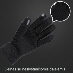 Кожаные перчатки с электрическим подогревом Užsisakykite Trendai.lt 20
