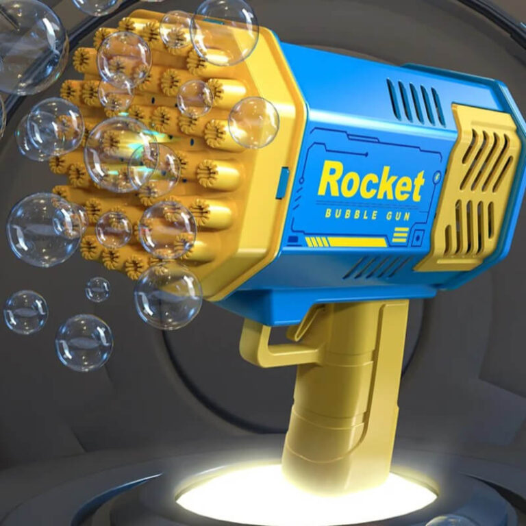 Электрический автоматический пузырьковый пистолет, пузырьковая машина для детской ракеты-базуки Užsisakykite Trendai.lt 14