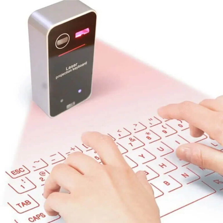 Лазерная беспроводная клавиатура для компьютера и телефона с проектором Užsisakykite Trendai.lt 7