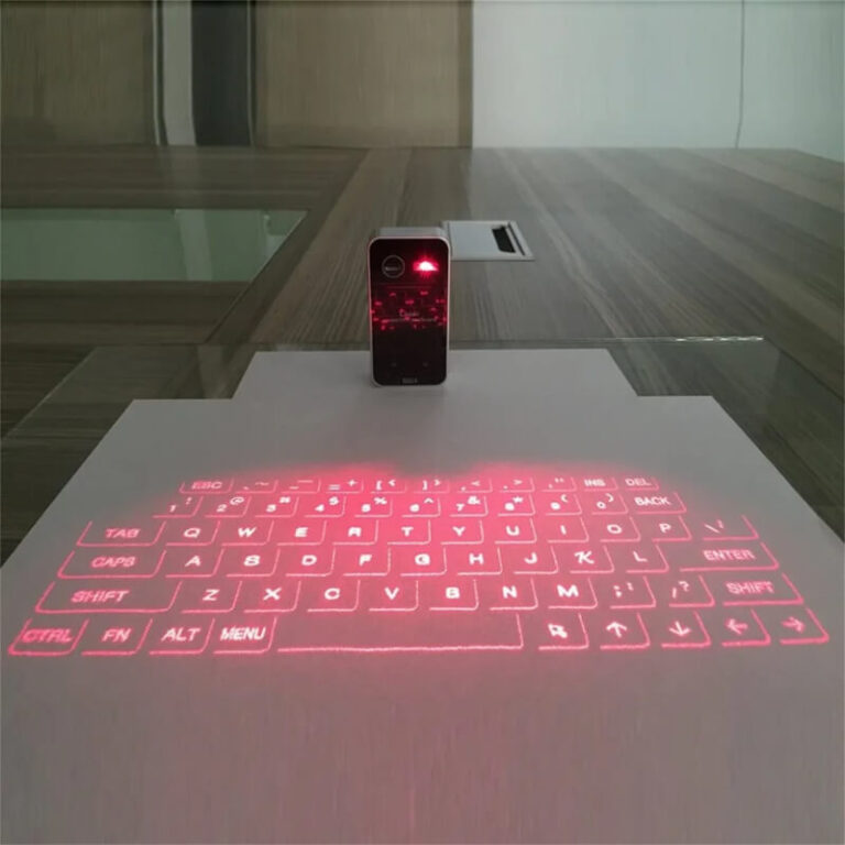 Лазерная беспроводная клавиатура для компьютера и телефона с проектором Užsisakykite Trendai.lt 8