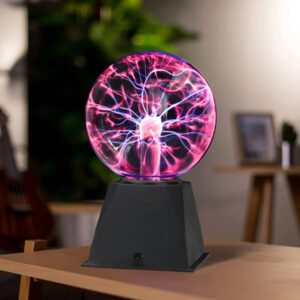 Волшебная плазменная лампа в стекле с молнией – физический эксперимент даже 20 см Užsisakykite Trendai.lt 19