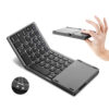 Мини складная беспроводная клавиатура с сенсорной поверхностью Užsisakykite Trendai.lt 31