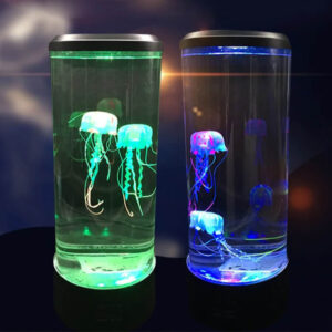 Портативная ночная светодиодная настольная лампа с имитацией медузы Užsisakykite Trendai.lt 12