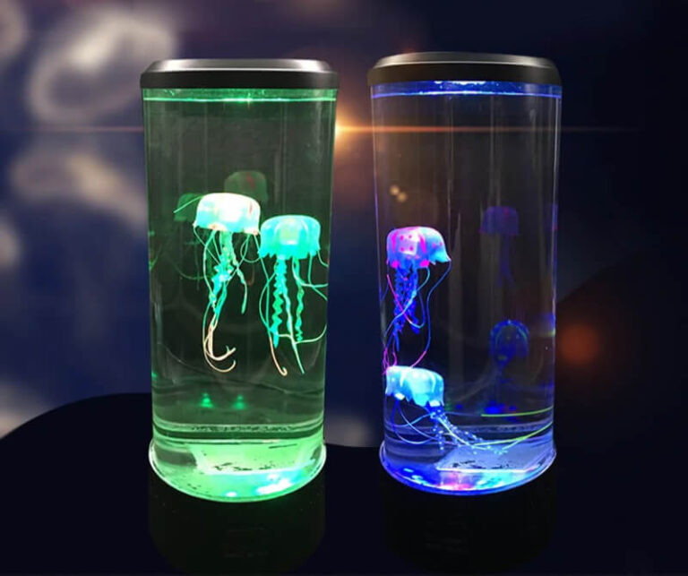 Портативная ночная светодиодная настольная лампа с имитацией медузы Užsisakykite Trendai.lt 5