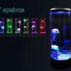 Портативная ночная светодиодная настольная лампа с имитацией медузы Užsisakykite Trendai.lt 29
