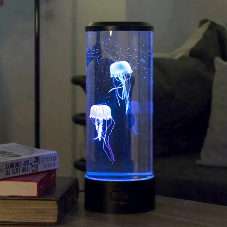 Портативная ночная светодиодная настольная лампа с имитацией медузы Užsisakykite Trendai.lt 4