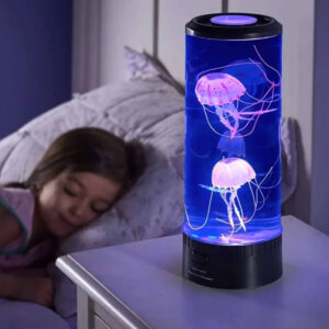 Портативная ночная светодиодная настольная лампа с имитацией медузы Užsisakykite Trendai.lt 14