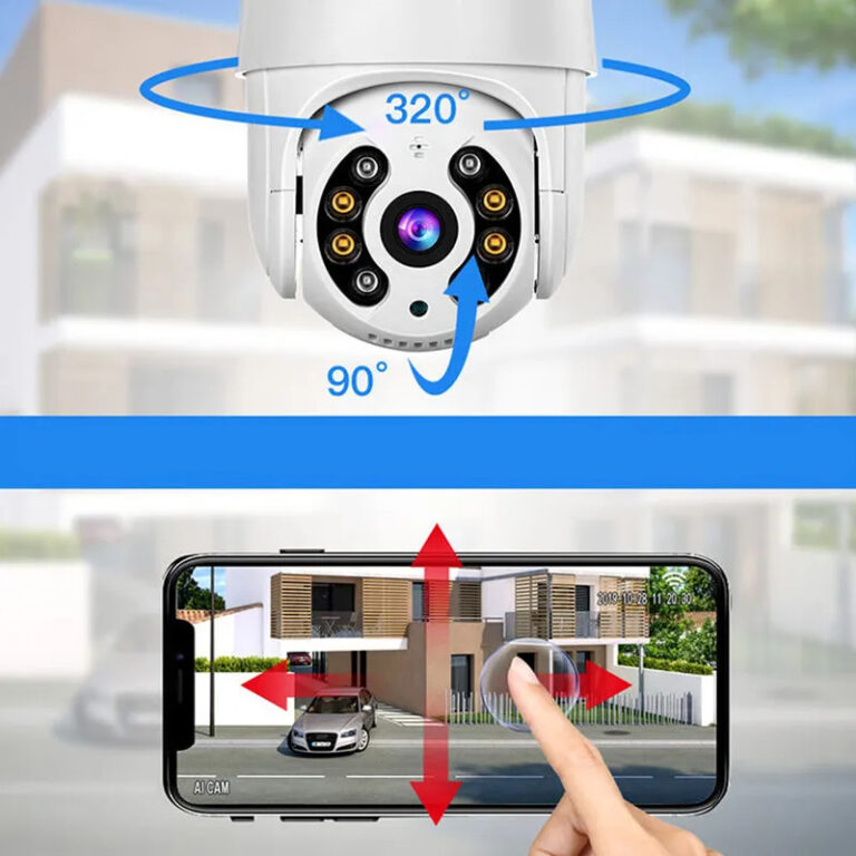 Уличная камера видеонаблюдения с управлением через приложение и WIFI Užsisakykite Trendai.lt 7