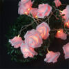 Романтическая световая гирлянда из лампочек в форме колец-роз. Užsisakykite Trendai.lt 41