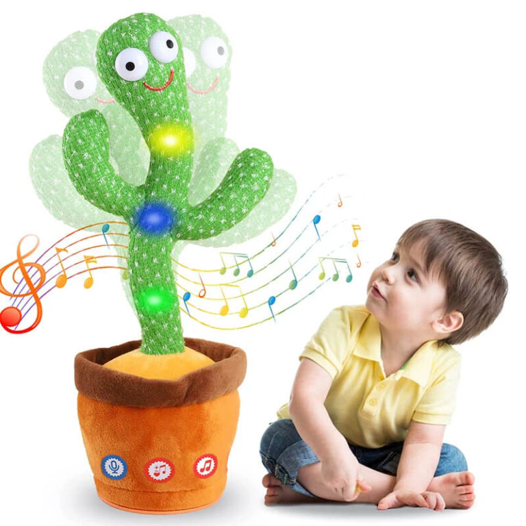 Танцующий кактус для детей, мягкая игрушка, которая поет и повторяет слова. Užsisakykite Trendai.lt 5