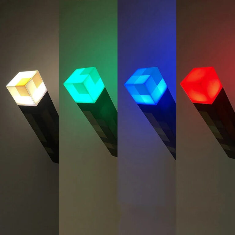Minecraft Light for Children Настольная лампа “Майнкрафт Факел” Užsisakykite Trendai.lt 5