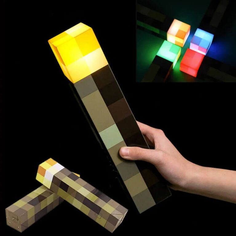 Minecraft Light for Children Настольная лампа “Майнкрафт Факел” Užsisakykite Trendai.lt 10
