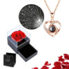 Шкатулка для драгоценностей с розой и ожерельем со словом «Любовь на 100 языках» Užsisakykite Trendai.lt 26