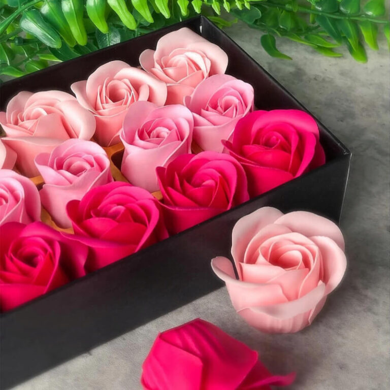 Ароматные мыльные розы в роскошной коробке 18 шт. Užsisakykite Trendai.lt 6