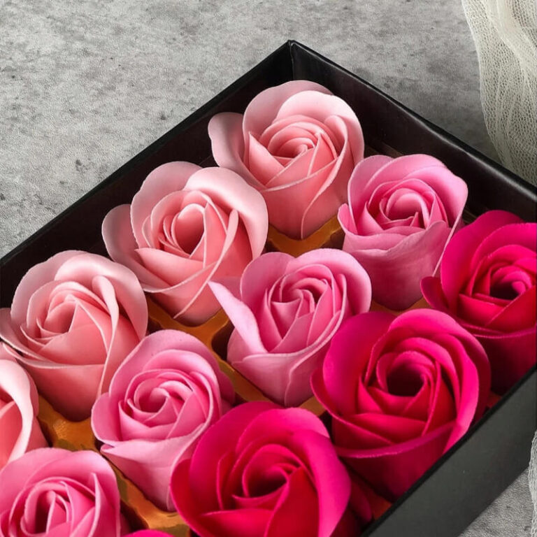 Ароматные мыльные розы в роскошной коробке 18 шт. Užsisakykite Trendai.lt 5
