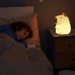 Портативная силиконовая лампа для детей: гусь, капибара, панда Užsisakykite Trendai.lt 20