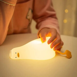 Портативная силиконовая лампа для детей: гусь, капибара, панда Užsisakykite Trendai.lt 14