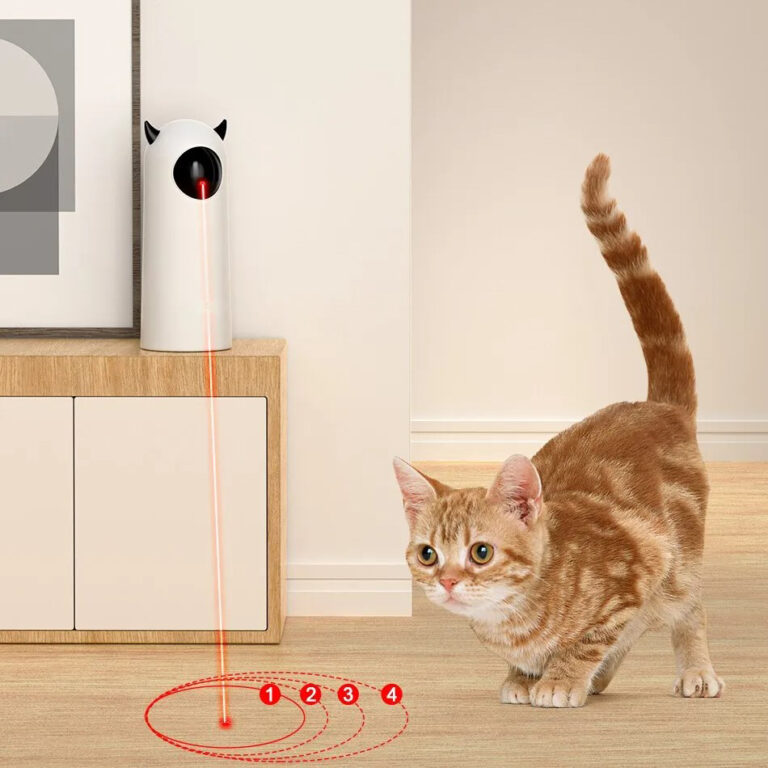 Интерактивная автоматическая лазерная игрушка для кошек Užsisakykite Trendai.lt 7